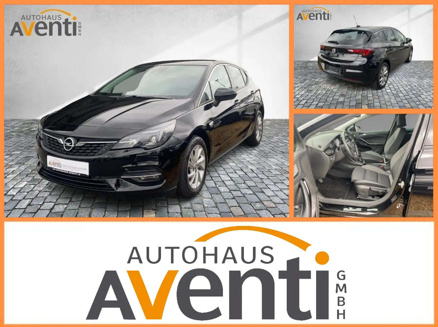 Opel Astra K Elegance Park Assist*Kaamera*LED*Navi*SHZ Negro - 1