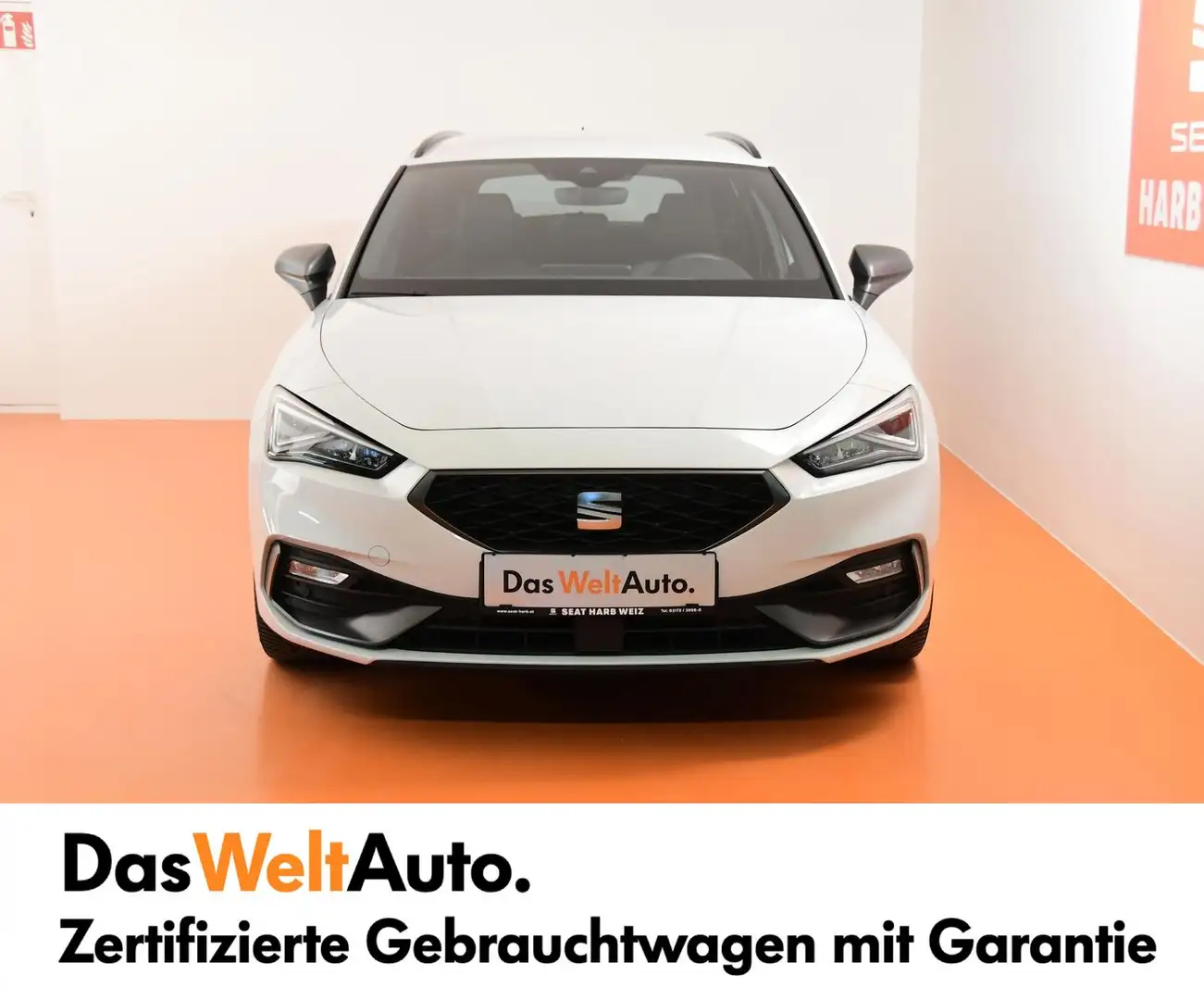 SEAT Leon FR 2.0 TDI Weiß - 2