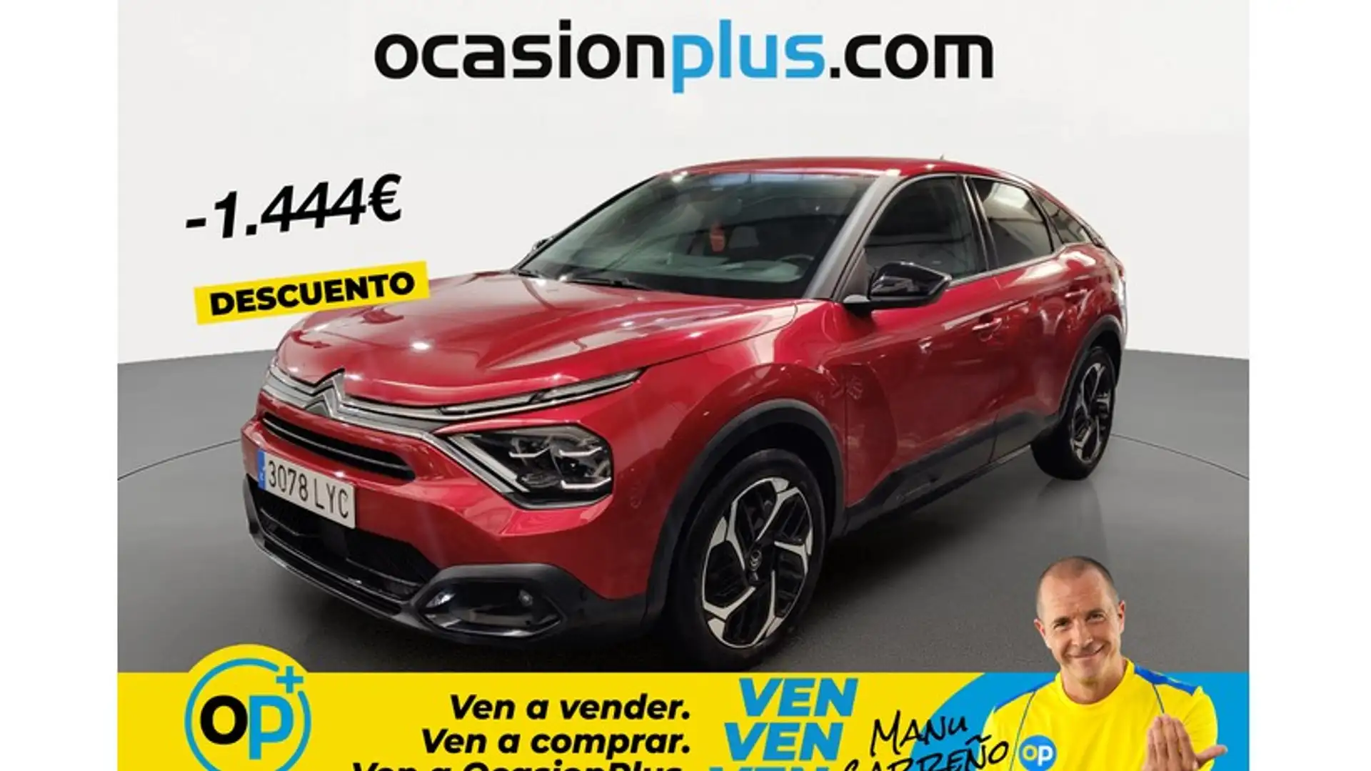 Citroen C4 1.2 PureTech Feel Pack S&S 130 Rojo - 1