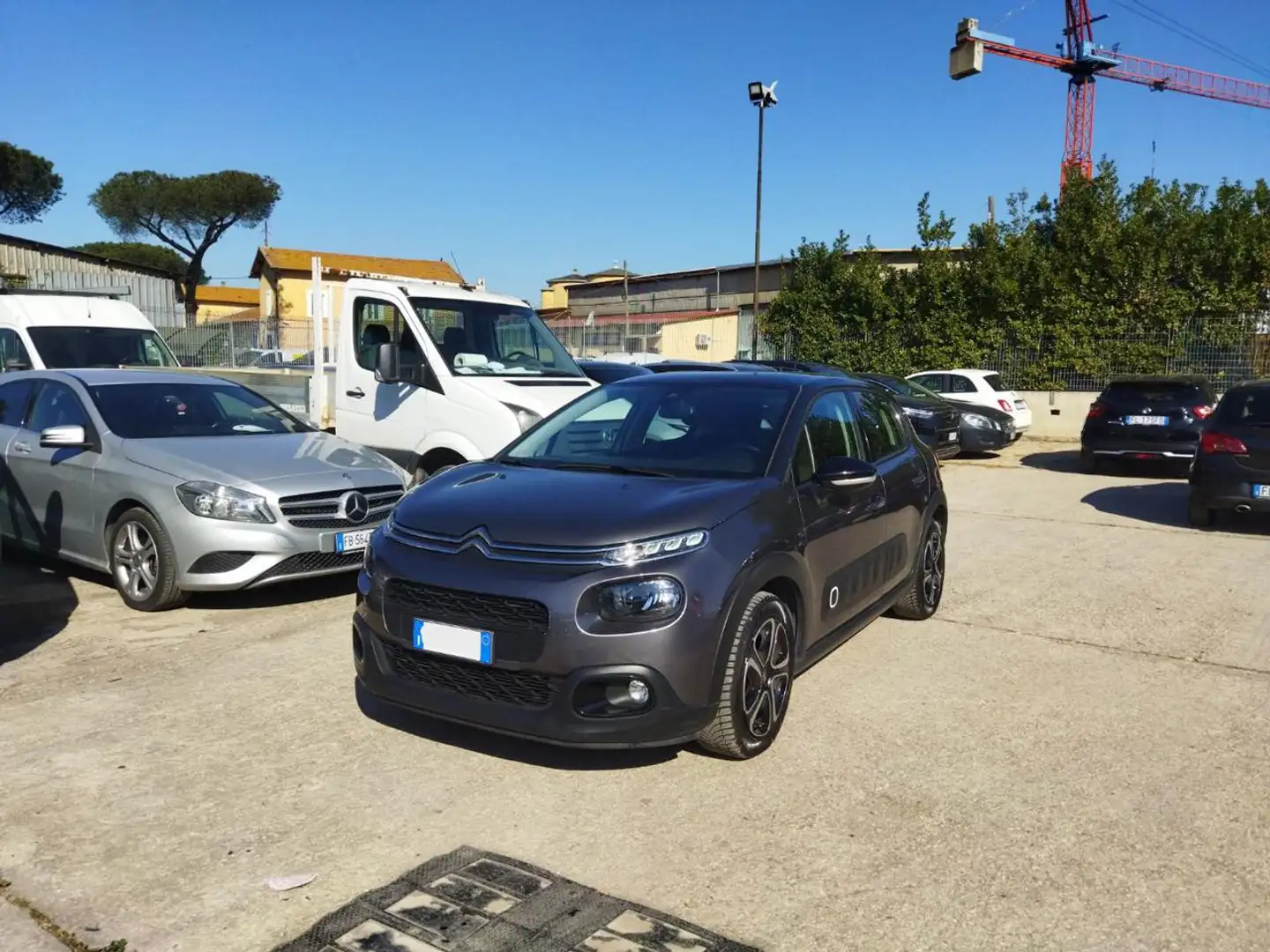 Citroen C3 1.2cc FEEL PACK 110cv ANDROID/CARPLAY NAVI CRUISE Grigio - 1