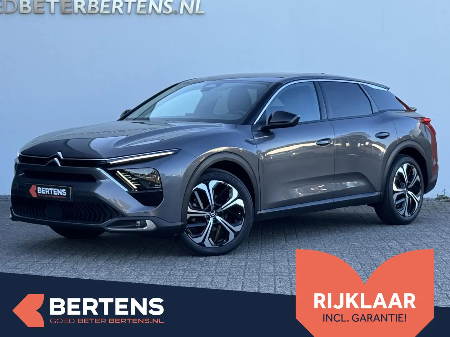 Citroen C5 X 1.2 PT 130 Business Plus Aut. | Lederen bekleding Grijs - 1