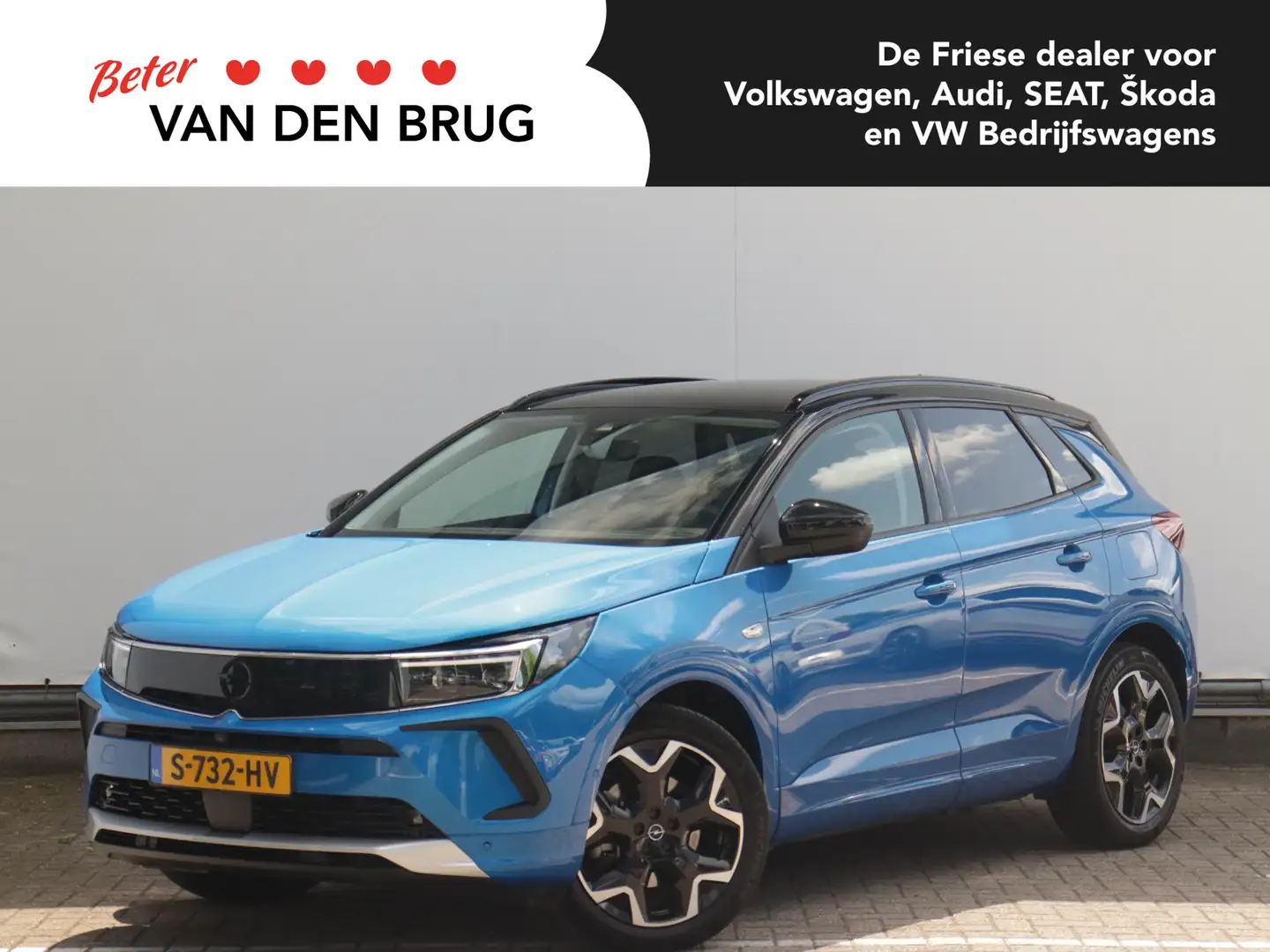 Opel Grandland 1.6 Turbo Plug-In Hybrid Ultimate | Lederen | Elek Azul - 1
