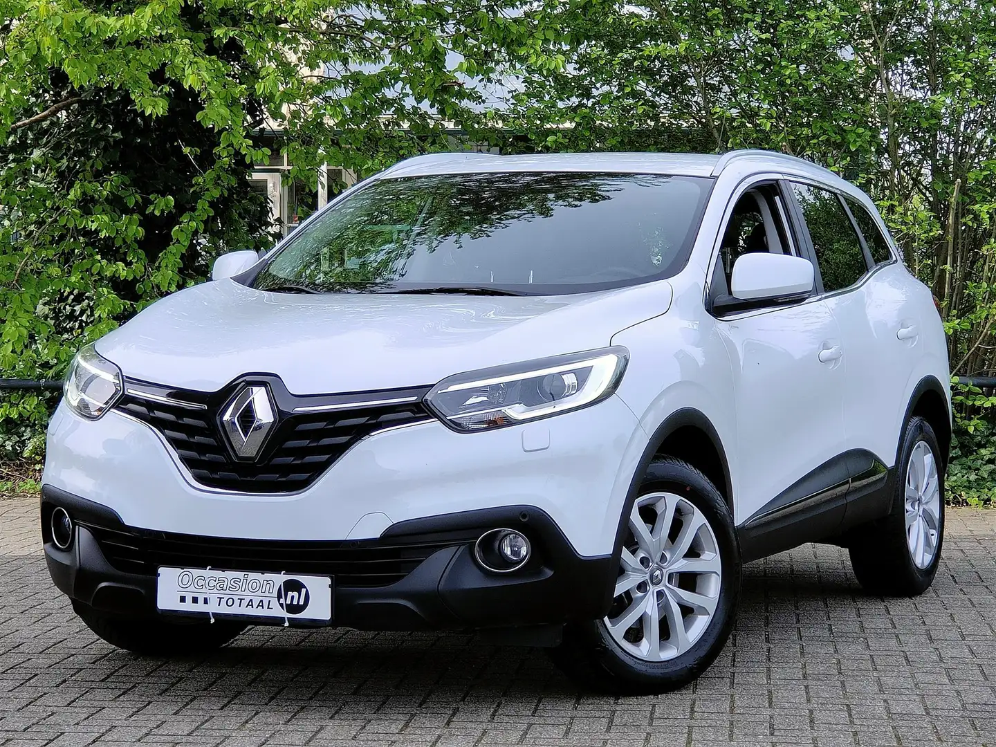 Renault Kadjar 1.2 TCe Intens | DAB | Half Leder | Navi | Stoelve Wit - 1