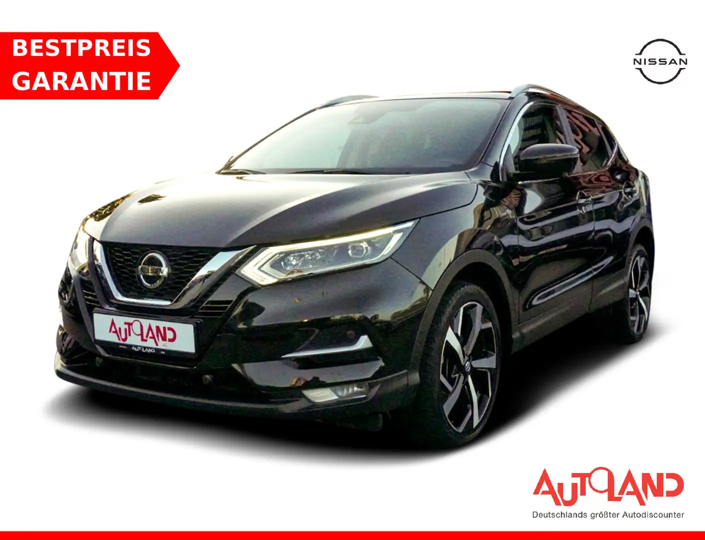 Nissan Qashqai 1.3 Akari LED Navi Leder 360° Panorama Nero - 1