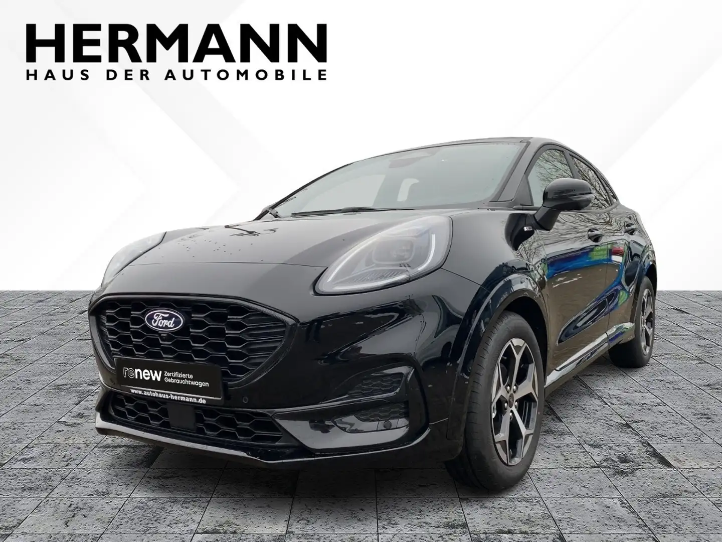 Ford Puma 1.0 EcoBoost Mild Hybrid ST-Linie S/S ST-Line Schwarz - 1
