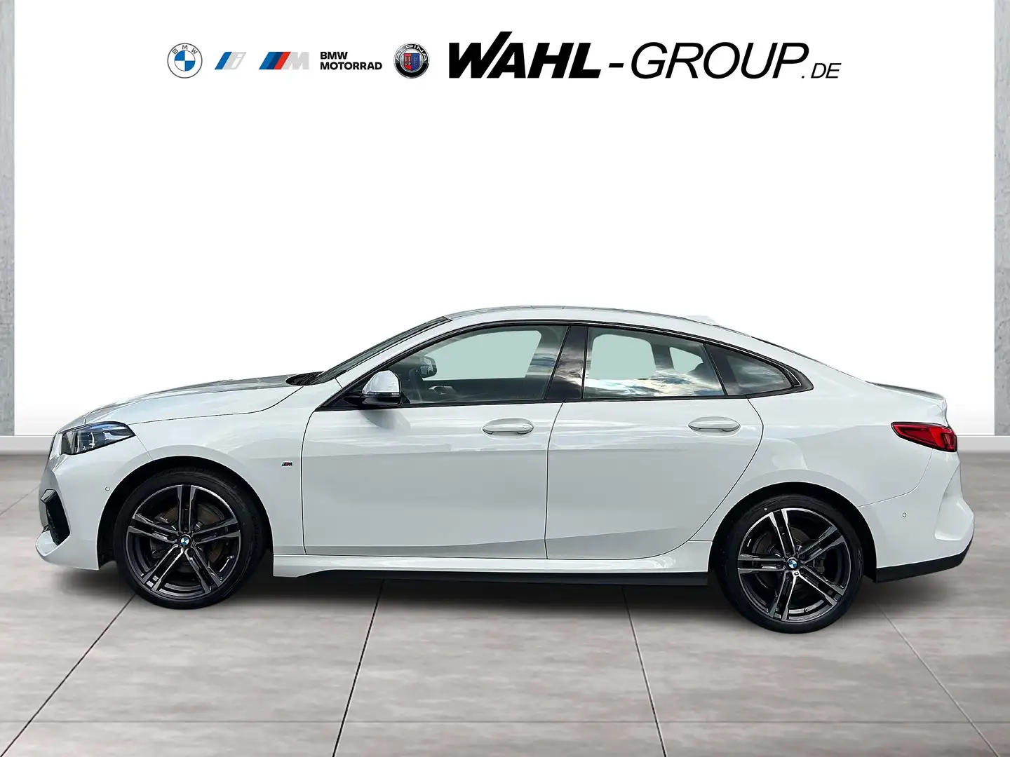 BMW 218 i Gran Coupé M Sport Navi LED HiFi  PDC SHZ Weiß - 2