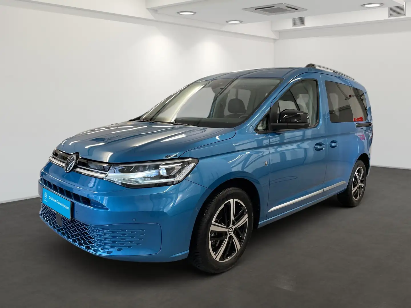 Volkswagen Caddy 1.5 TSI KR Style *AHK*KAMERA*NAVI*LED* Blau - 2