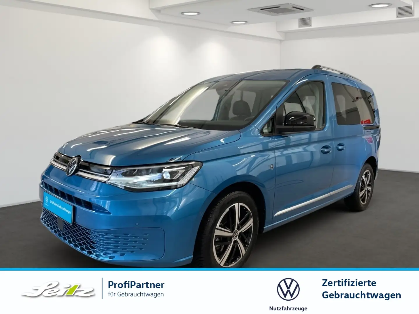 Volkswagen Caddy 1.5 TSI KR Style *AHK*KAMERA*NAVI*LED* Blau - 1