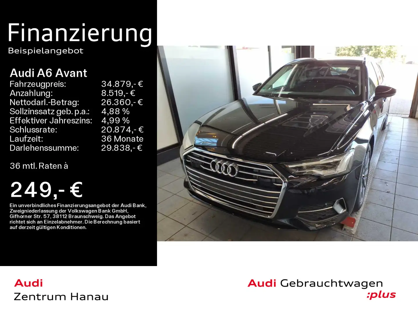 Audi A6 40 TDI Stronic SPORT NAVI*MATRIX*KAMERA Noir - 1