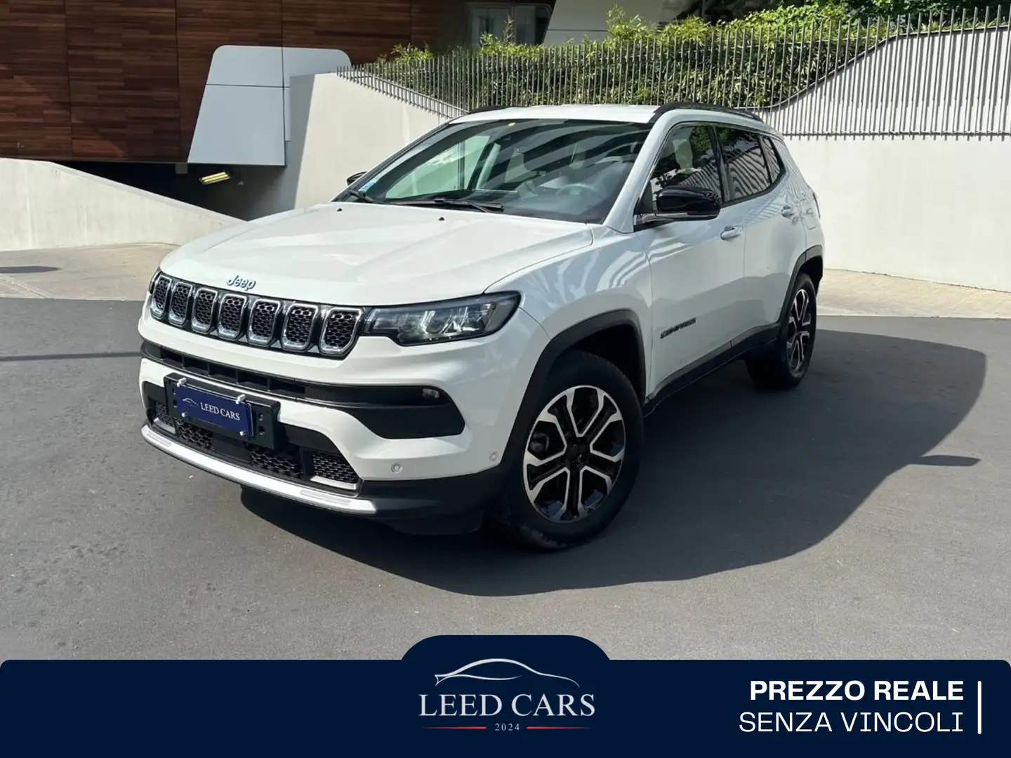 Jeep Compass 1.3 turbo PHEV 190CV LIMITED 4xe *PREZZO REALE* Bianco - 1