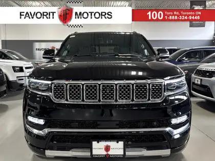 Black 2022 Jeep Grand Wagoneer SUV / Crossover Four-Wheel Drive Automatic