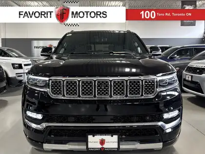 Black 2022 Jeep Grand Wagoneer SUV / Crossover Four-Wheel Drive 8-Speed Automatic