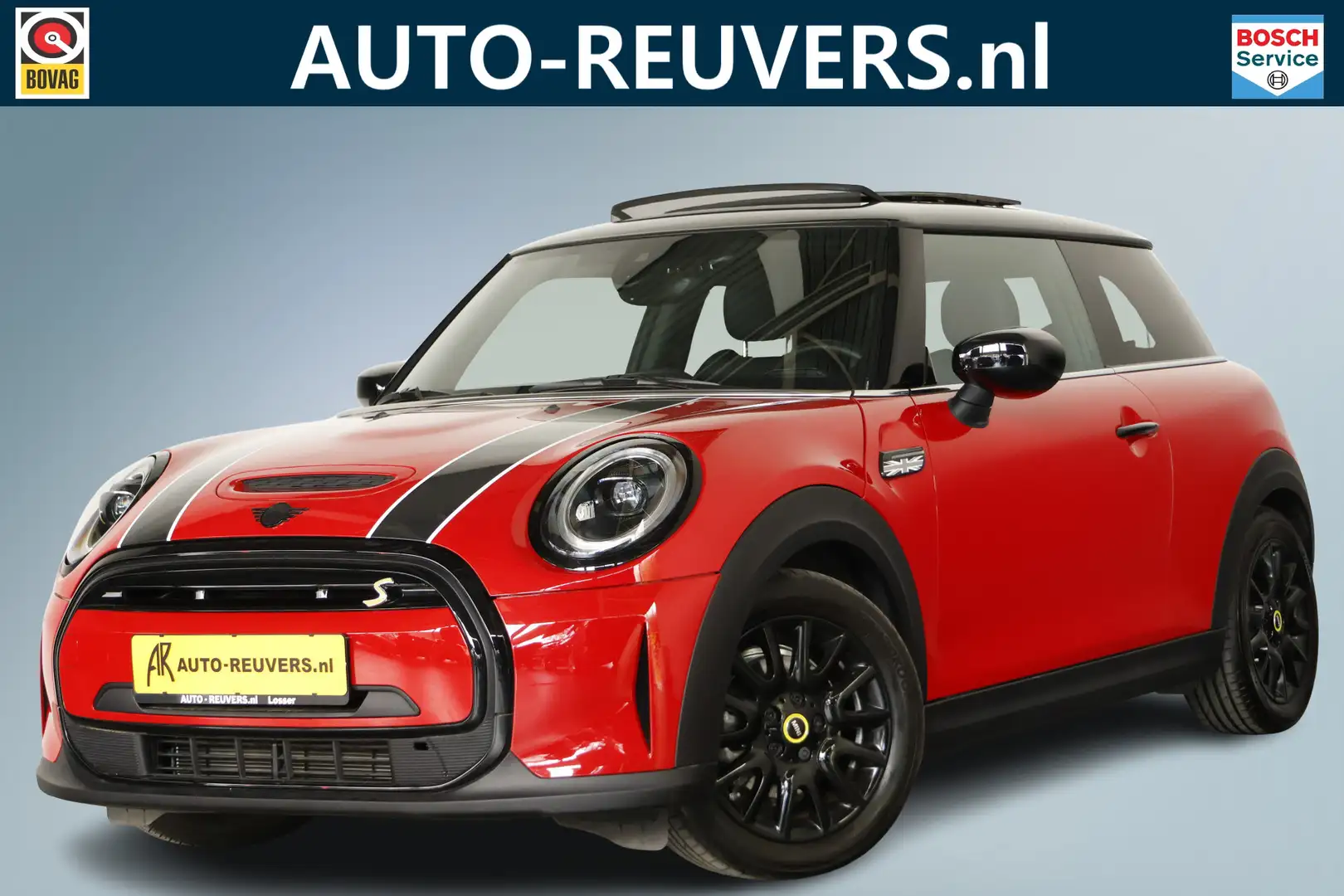 MINI Cooper S Electric 33 kWh / Opendak / Navi / CarPlay / Cam / Piros - 1