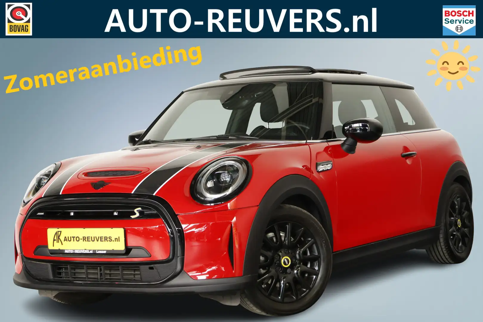 MINI Cooper S Electric 33 kWh / Opendak / Navi / CarPlay / Cam / Červená - 1