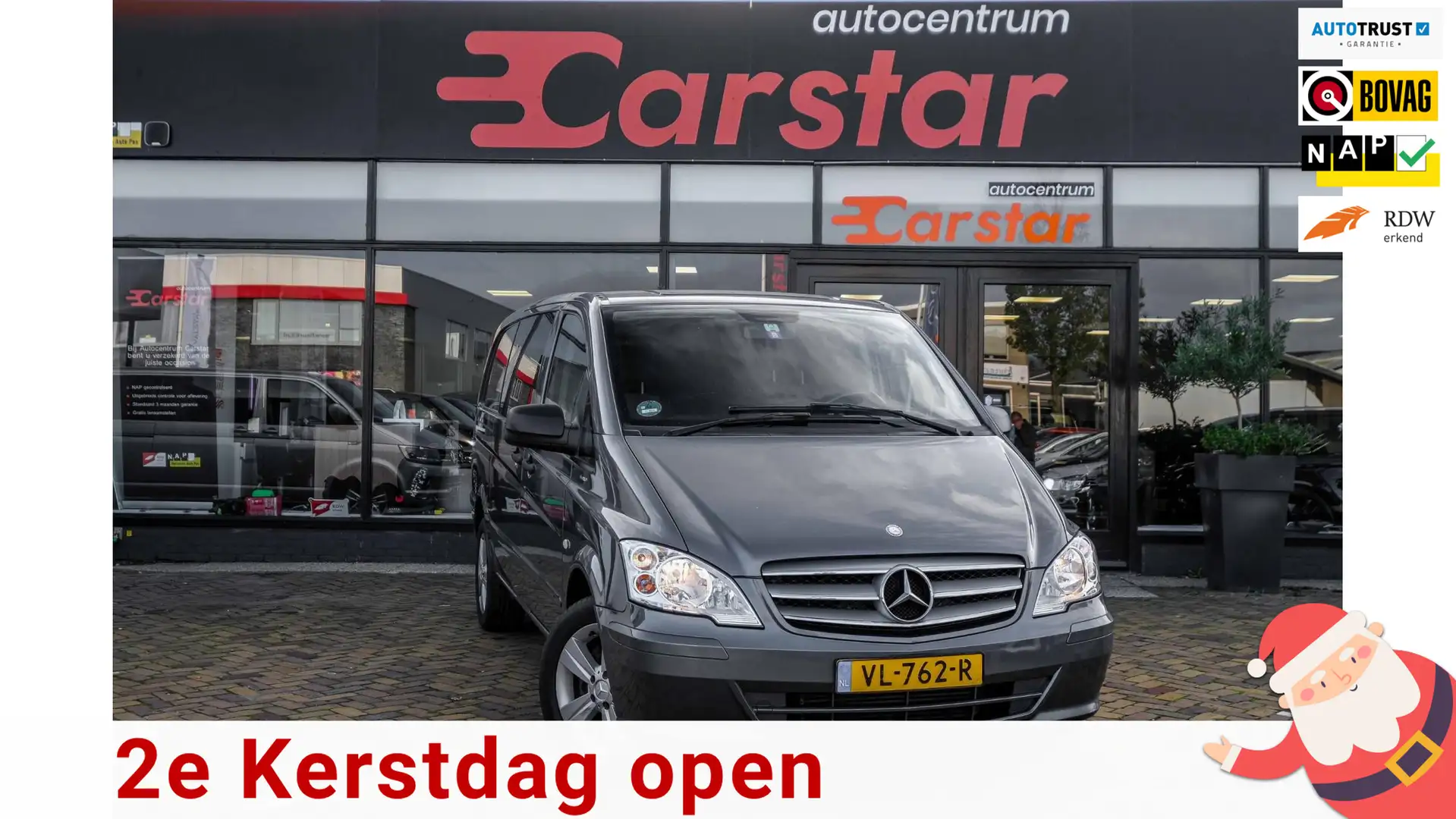 Mercedes-Benz Vito 113 CDI 320 Lang DC Comfort Plus|Airco|Pdc Grijs - 1