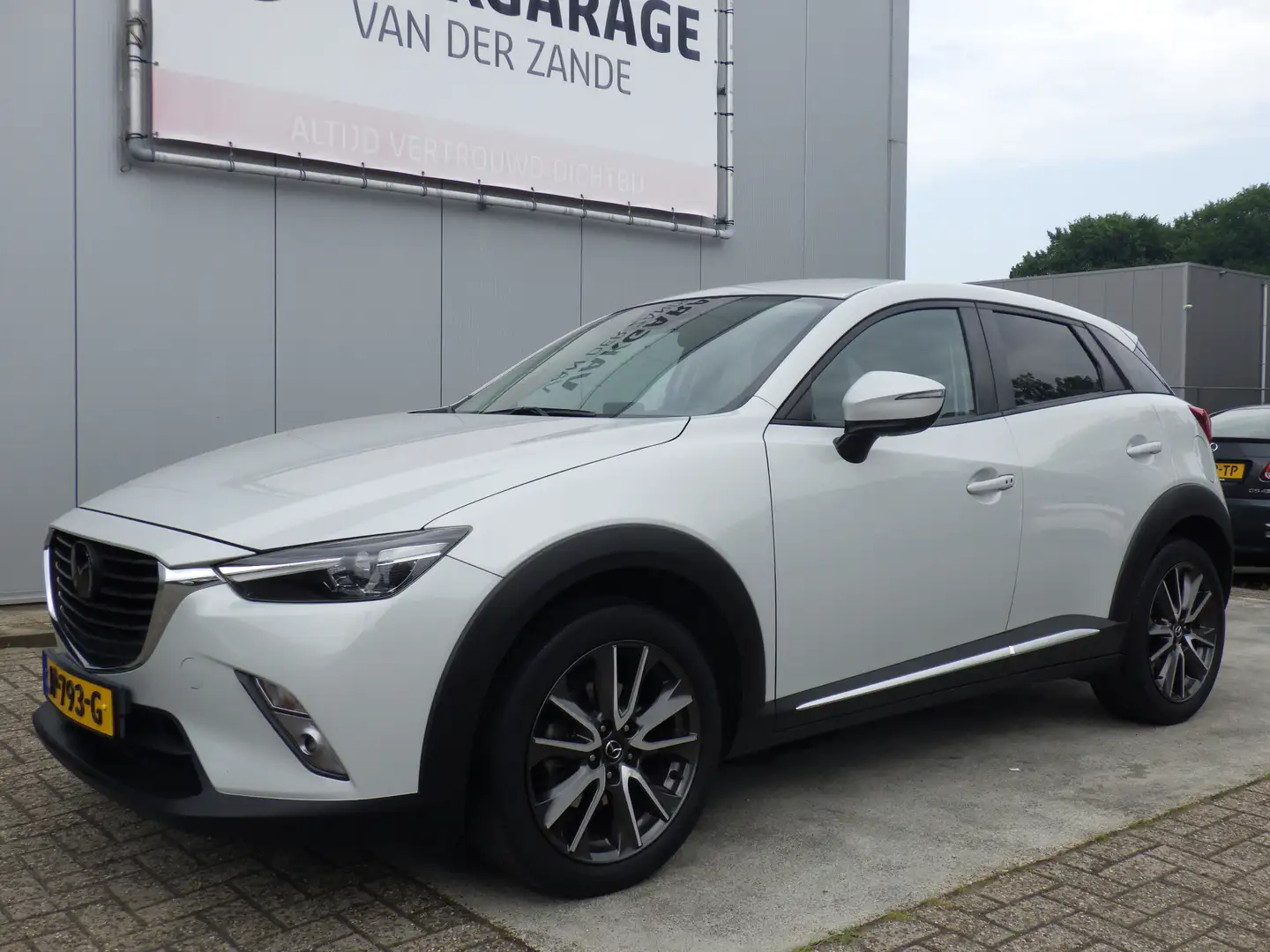 Mazda CX-3 2.0 AUT SkyActiv-G 120 GT-M, Camera, Cruise, Navi, Wit - 2