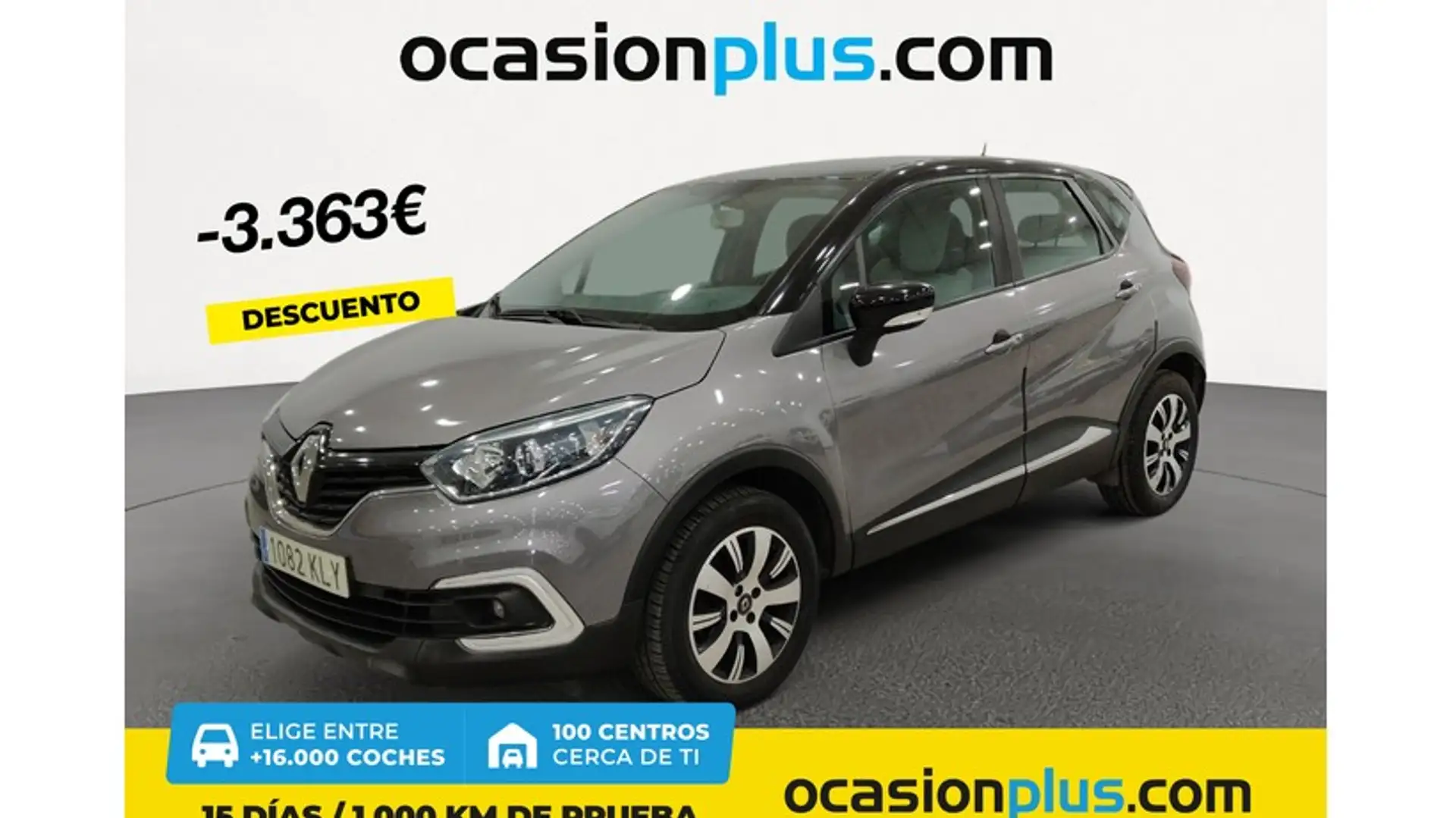 Renault Captur 1.5dCi Energy eco2 Intens 66kW Gris - 1