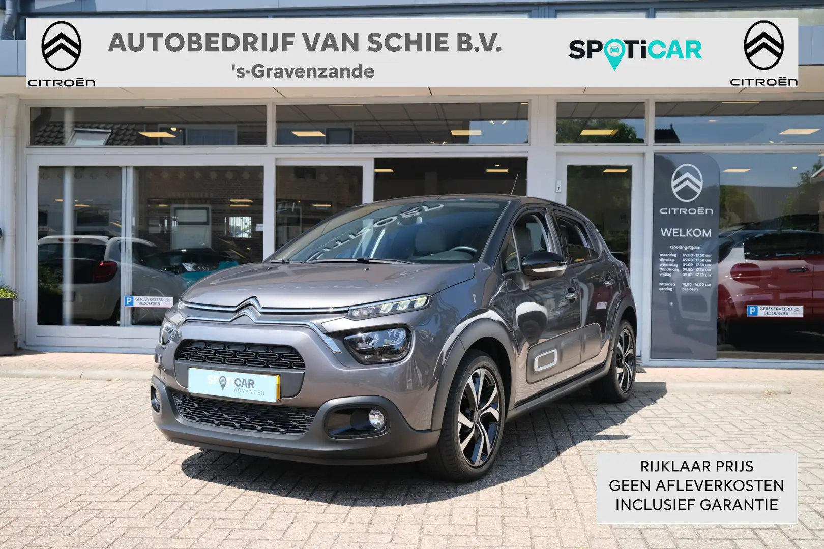 Citroen C3 PT 110 Shine Automaat Automaat Navi/Camera/Sensore Gris - 1
