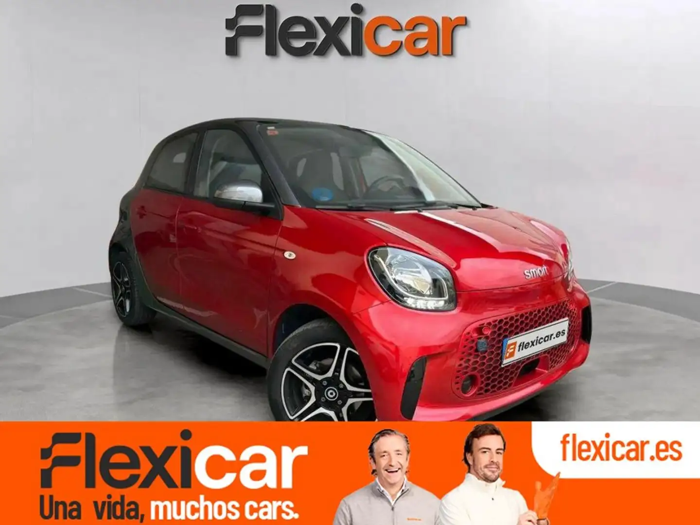 smart forFour 60kW(81CV) EQ Rojo - 1