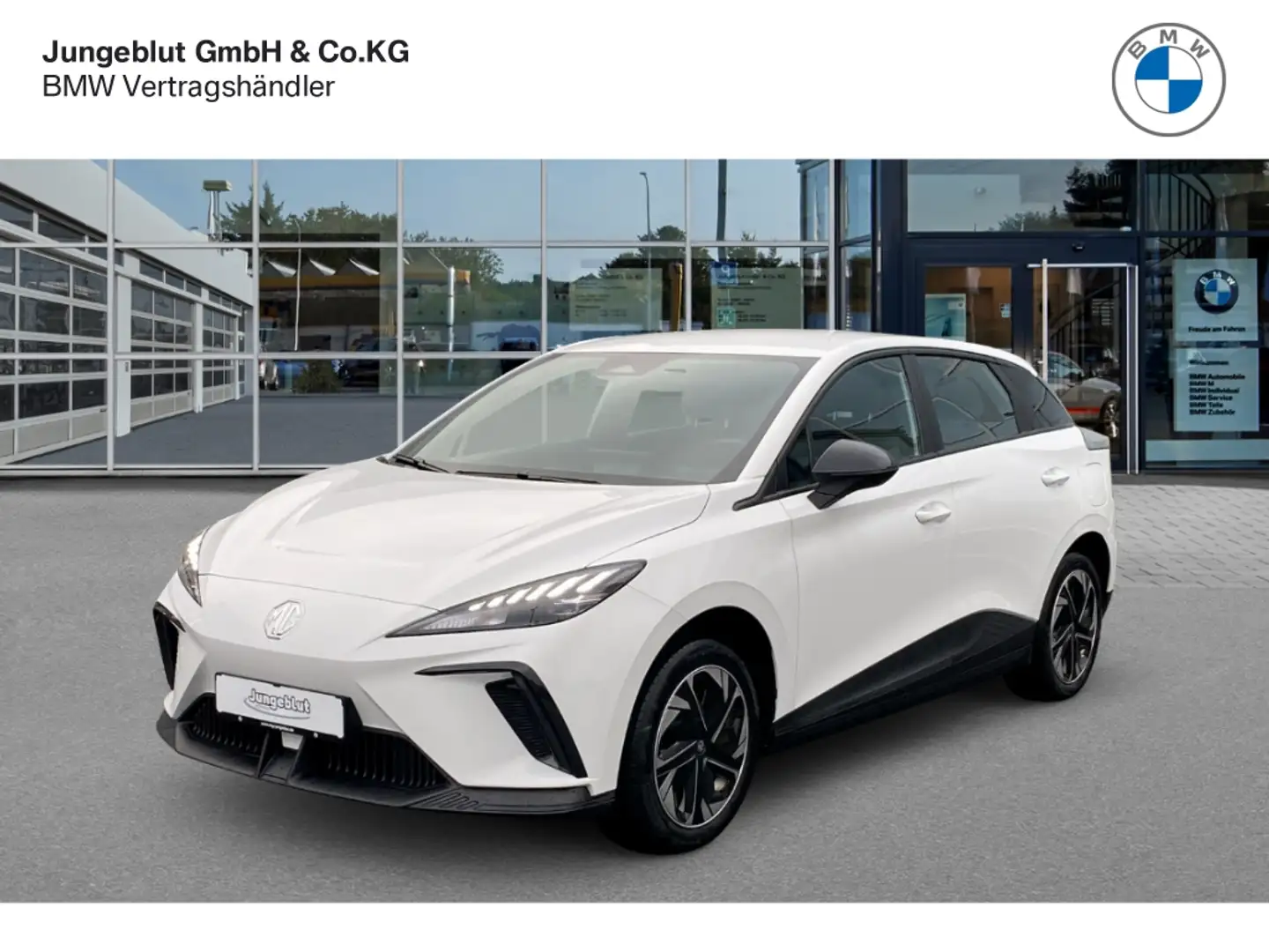 MG MG4 Standard LM-Felgen/Lenkrad&Sitzhg./MG iSMART/DAB+ Blanc - 1