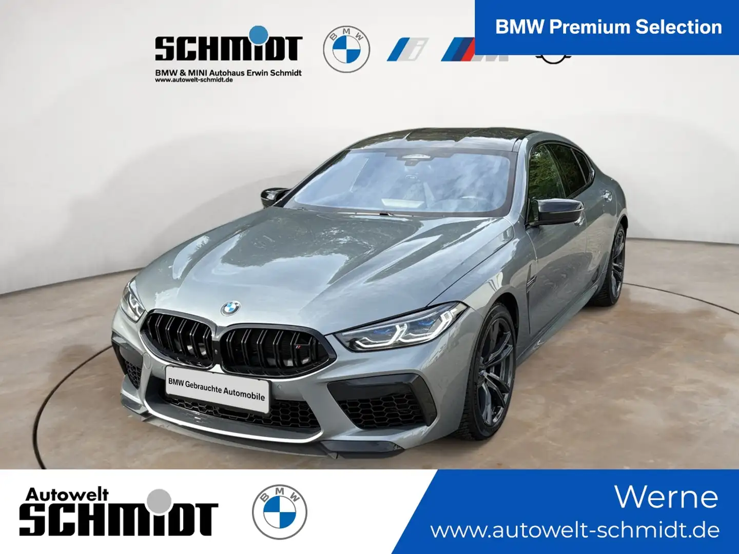BMW M8 Competition xDrive Gran Coupe / NP= 186.730,- Šedá - 1