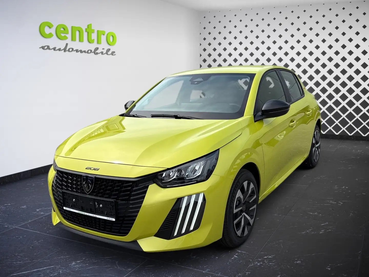 Peugeot 208 Style Jaune - 1
