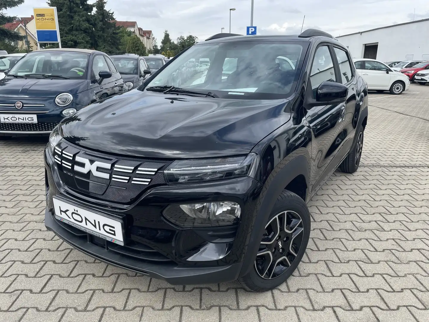 Dacia Spring Essential ELECTRIC 45 KLIMA*NAVI*CARPLAY Schwarz - 1