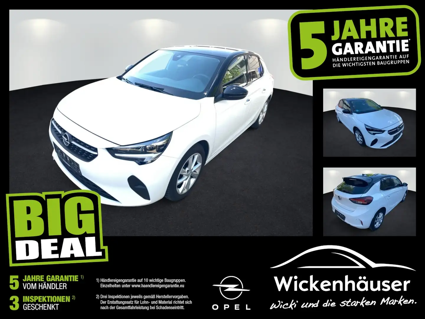 Opel Corsa F 1.2 Turbo Kamera, Scheinwerfer LED Weiß - 1