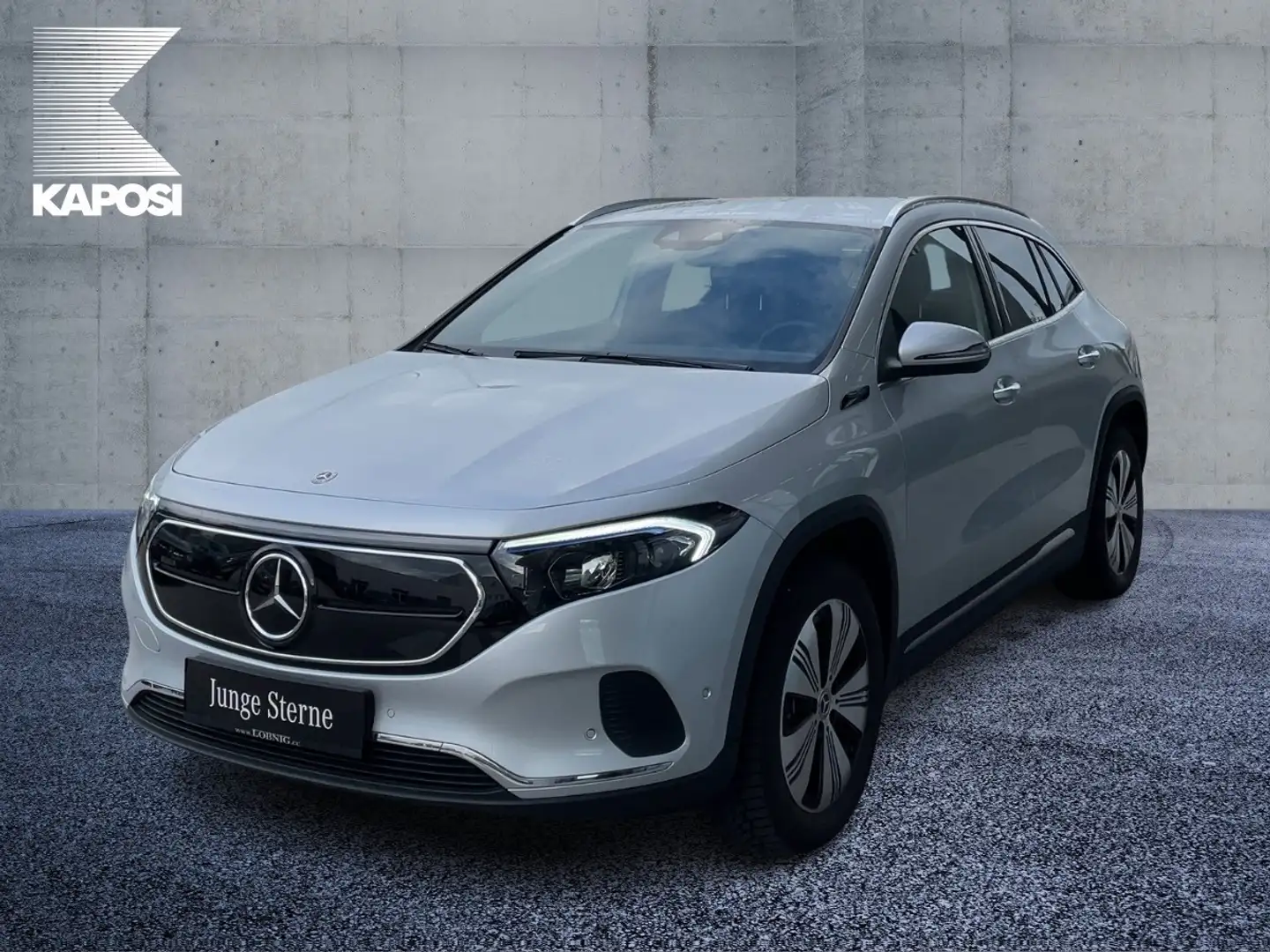 Mercedes-Benz EQA 300 4MATIC ACC KeyLess MBUX PDC SHZ LED LM Ezüst - 2