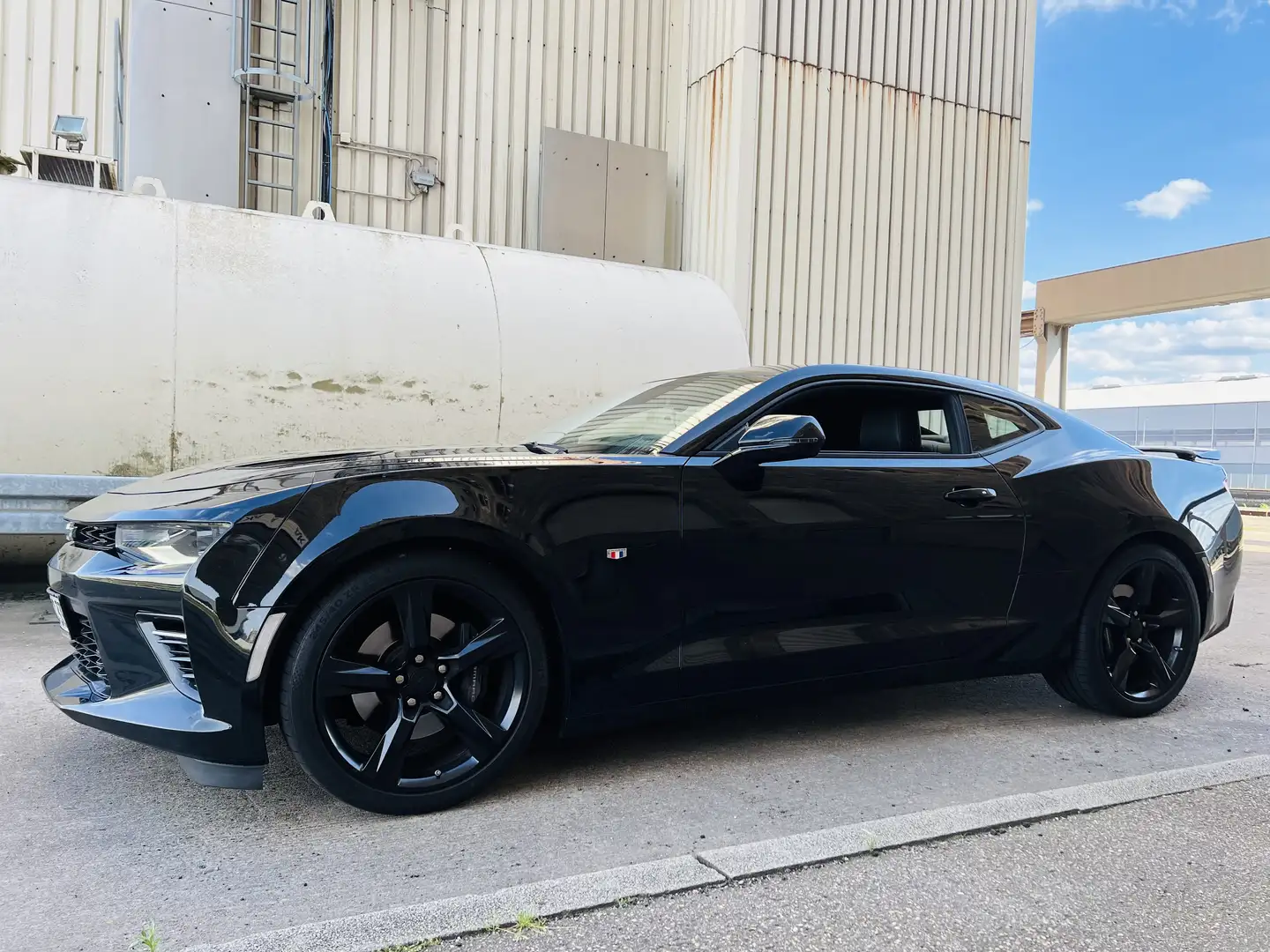 Chevrolet Camaro Camaro 6.2 V8 Aut./dt. Auto/unfallfrei/Bose/Klappe Schwarz - 2