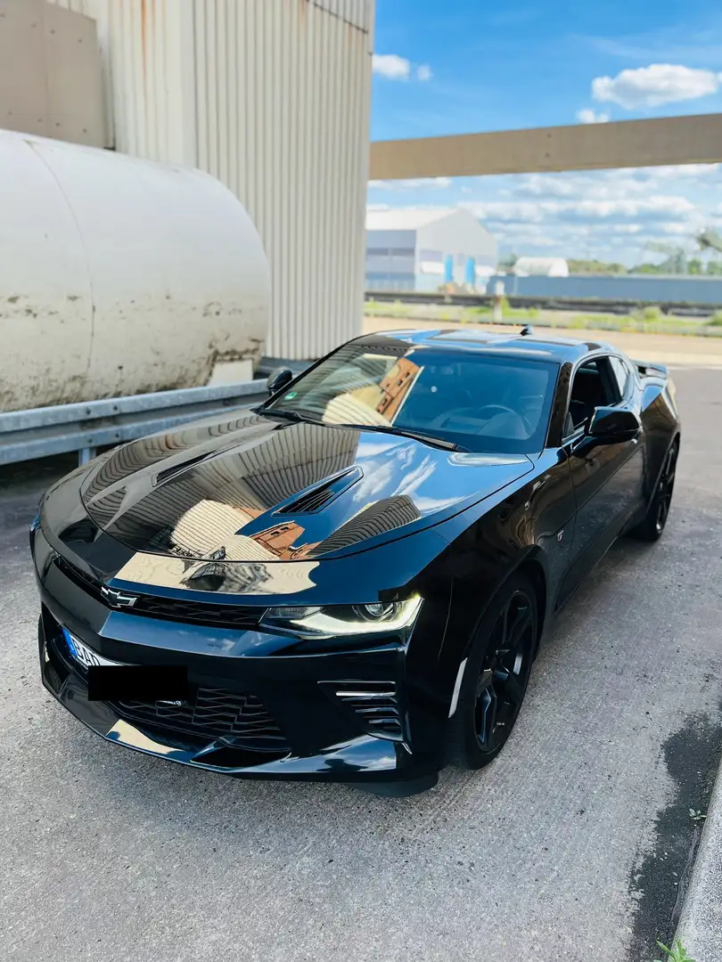 Chevrolet Camaro Camaro 6.2 V8 Aut./dt. Auto/unfallfrei/Bose/Klappe Schwarz - 1