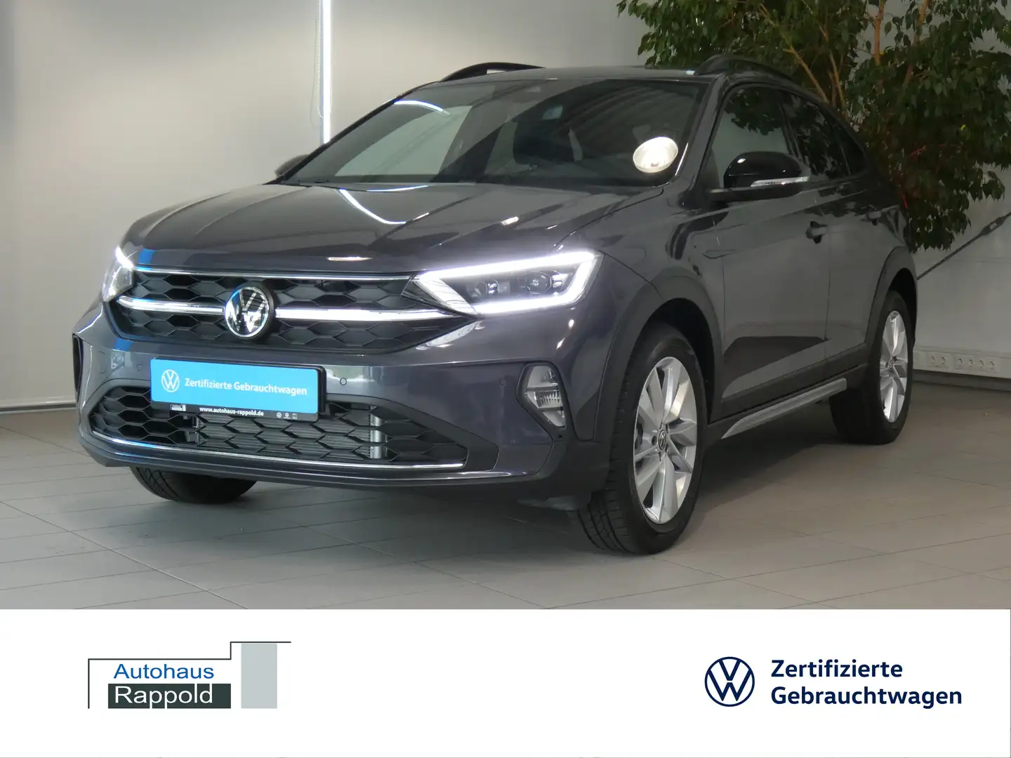 Volkswagen Taigo 1.0 TSI MOVE PLUS AHK NAVI KAMERA LED-Matrix ACC Grijs - 1