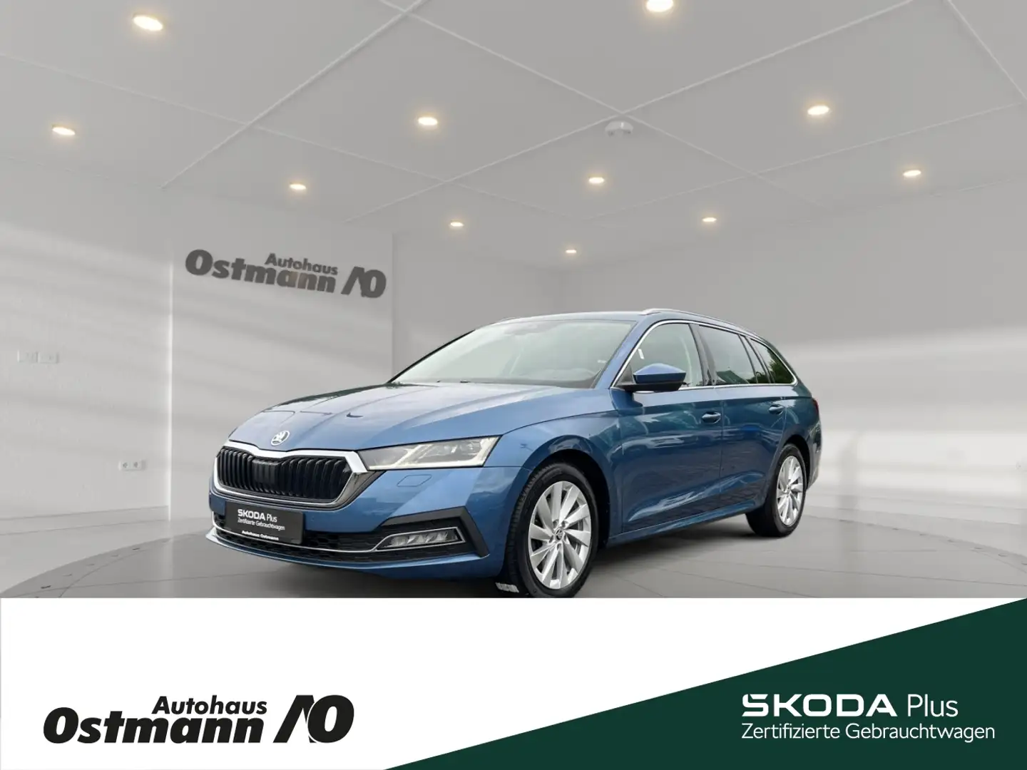 Skoda Octavia Combi Style 110kw TDI DSG *HUD*NAVI*RFK* Bleu - 1