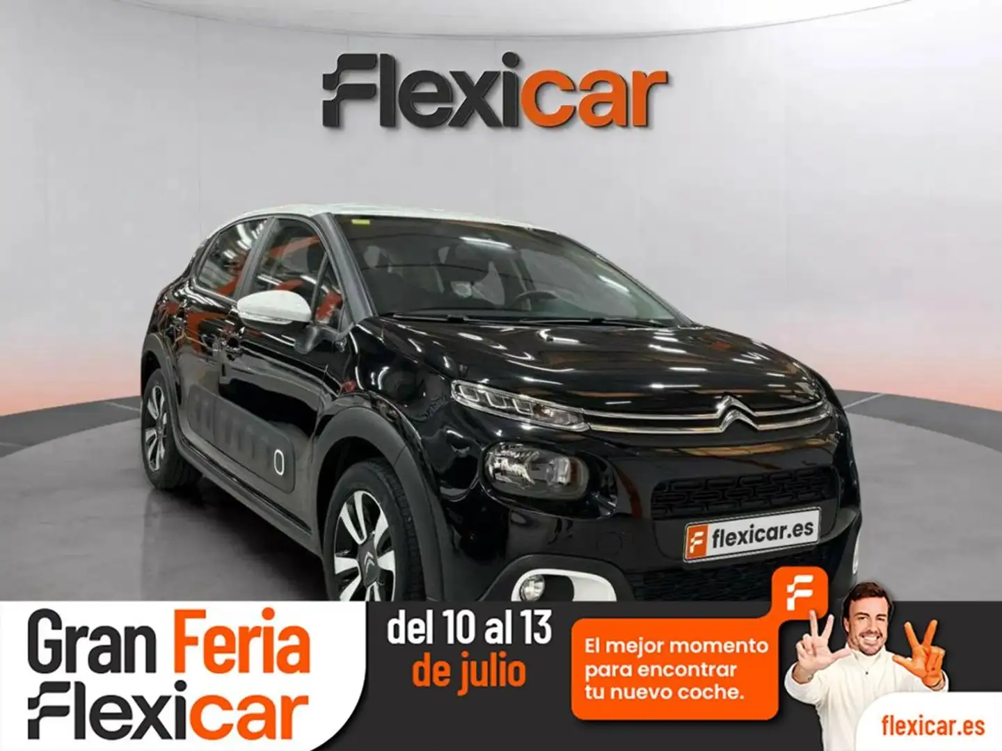 Citroen C3 PureTech 60KW (83CV) FEEL Noir - 1