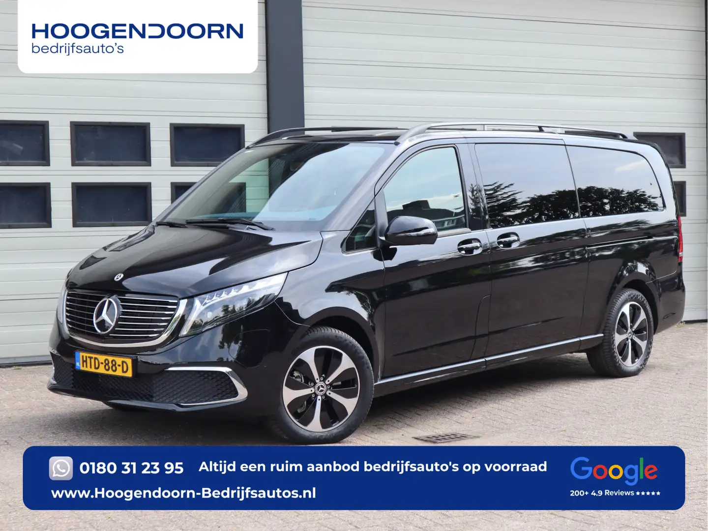 Mercedes-Benz EQV 250 Avantgarde - Extra lang L3 - 7 Persoons - Luchtver Zwart - 1