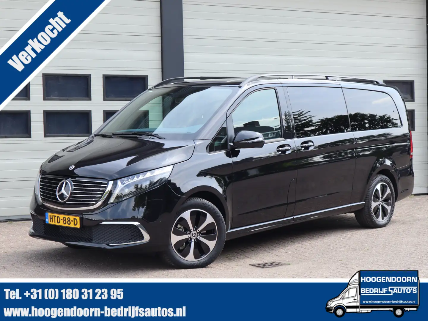 Mercedes-Benz EQV 250 Avantgarde - Extra lang L3 - 7 Persoons - Luchtver Zwart - 1