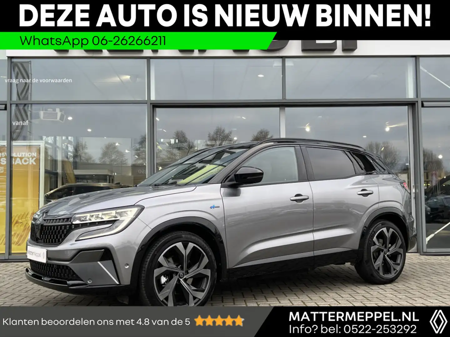 Renault Austral E-Tech Full Hybrid 200 Iconic Esprit Alpine Automa Gris - 1