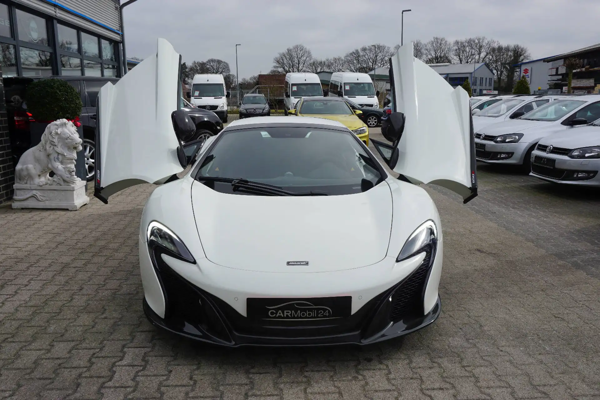 맥라렌 McLaren 650 Sport Spider 2015 흰색 사진 2