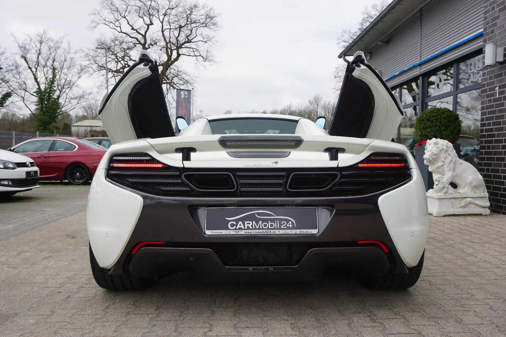 맥라렌 McLaren 650 Sport Spider 2015 흰색 사진 4