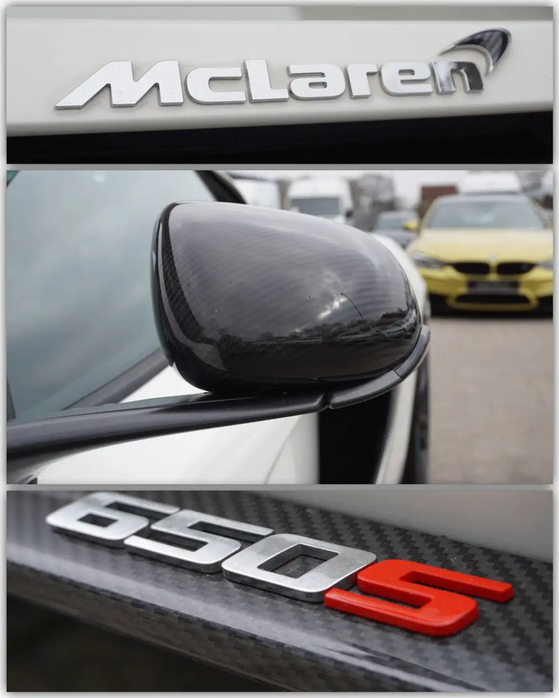 맥라렌 McLaren 650 Sport Spider 2015 흰색 사진 7