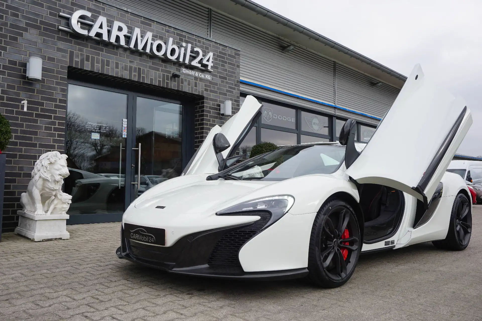 맥라렌 McLaren 650 Sport Spider 2015 흰색 사진 1
