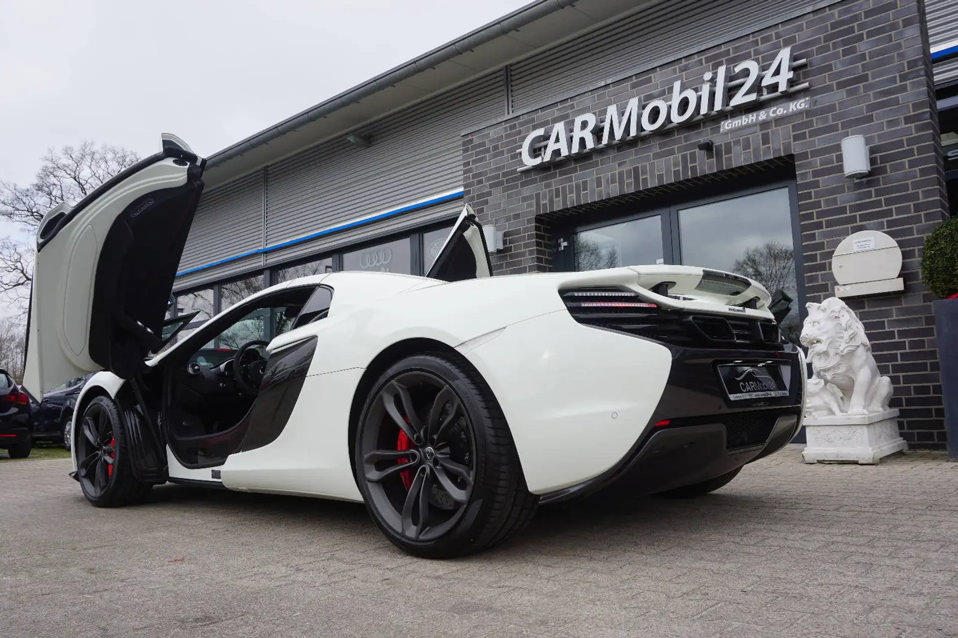 맥라렌 McLaren 650 Sport Spider 2015 흰색 사진 3