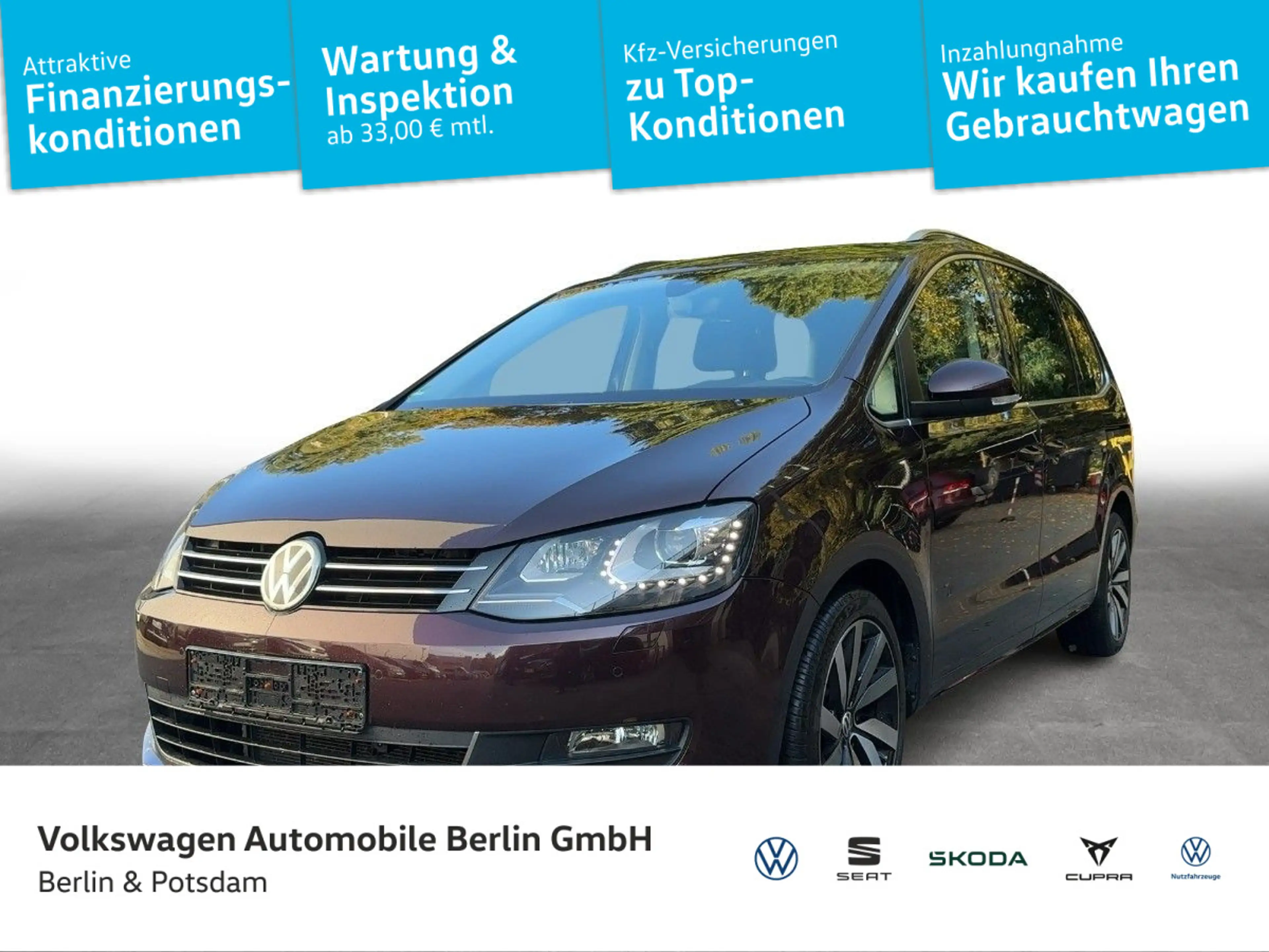 Volkswagen Sharan 2.0 TDI Join DSG Pano AZV Xenon 7.Sitzer