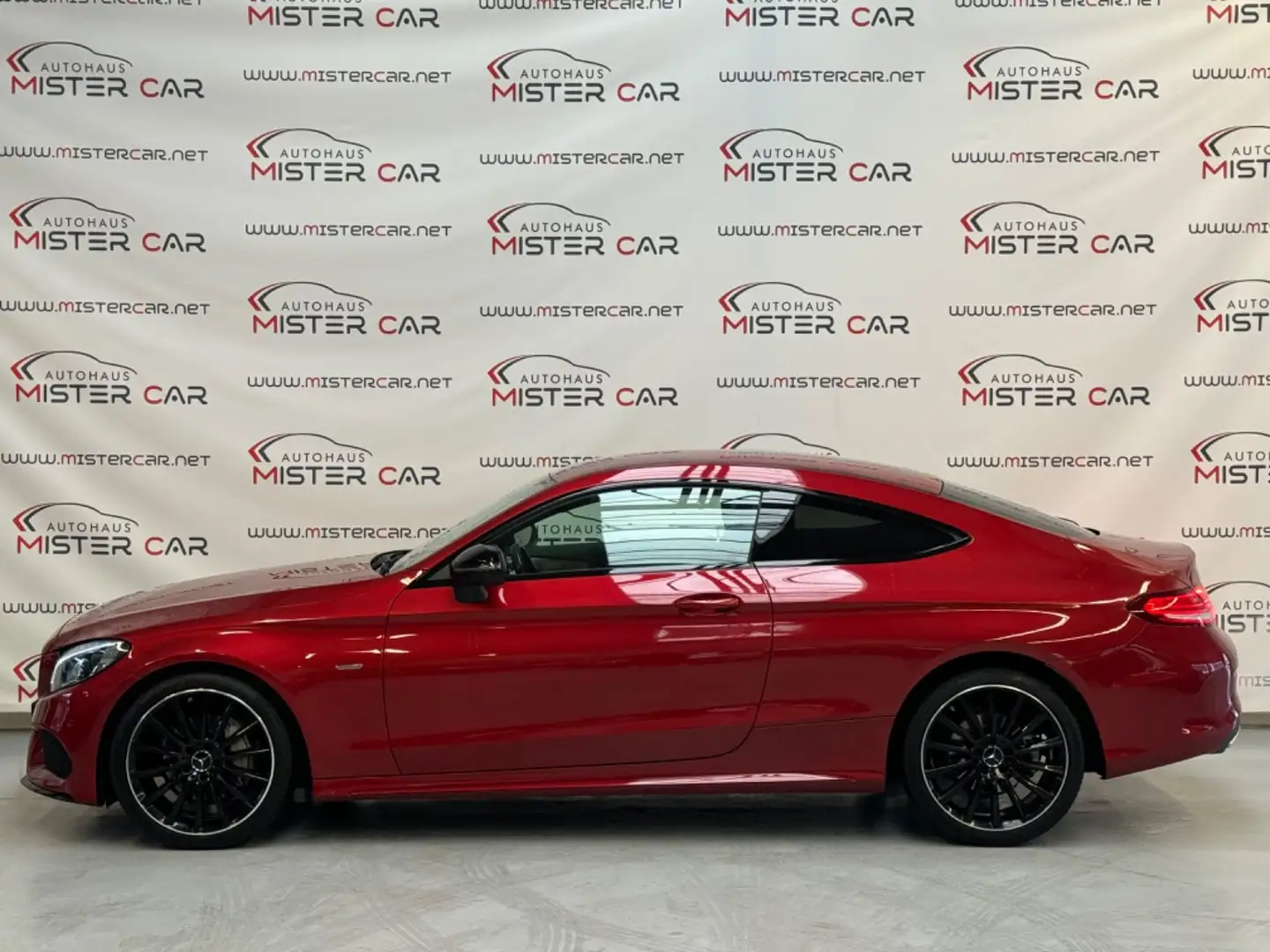 Mercedes-Benz C 200 Coupe AMG Night Edition BURM/LED/KAM/19ALU Rosso - 2