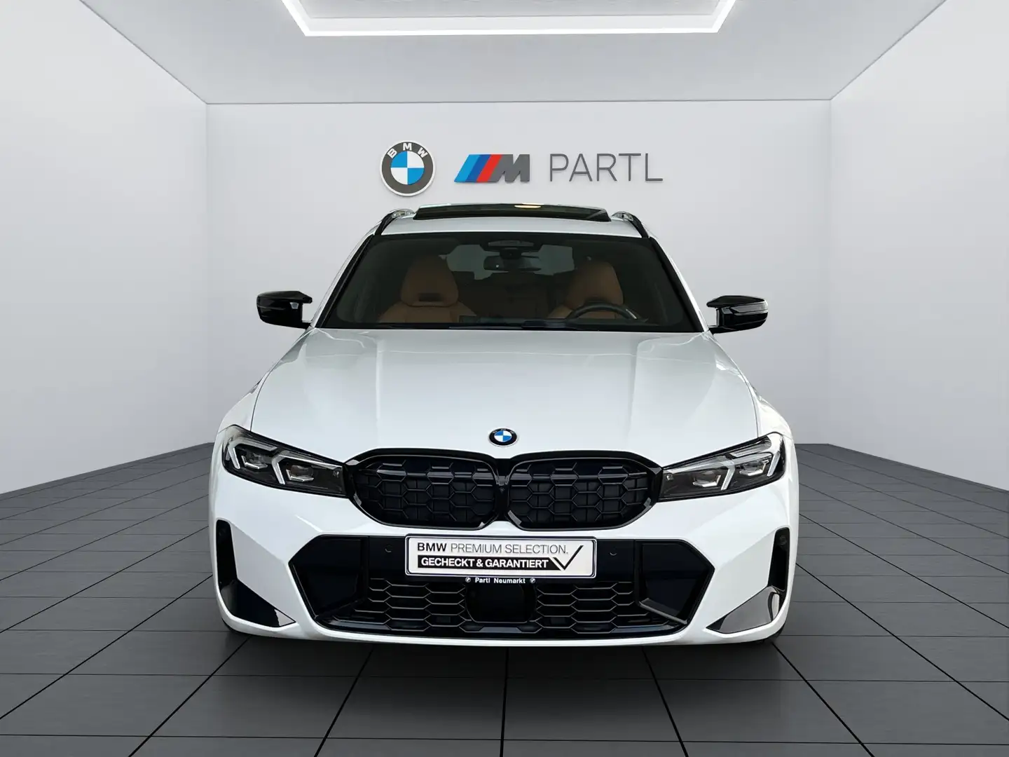 BMW 340 M340d xDrive Touring ACC 360° PANO AHK HUD Weiß - 2