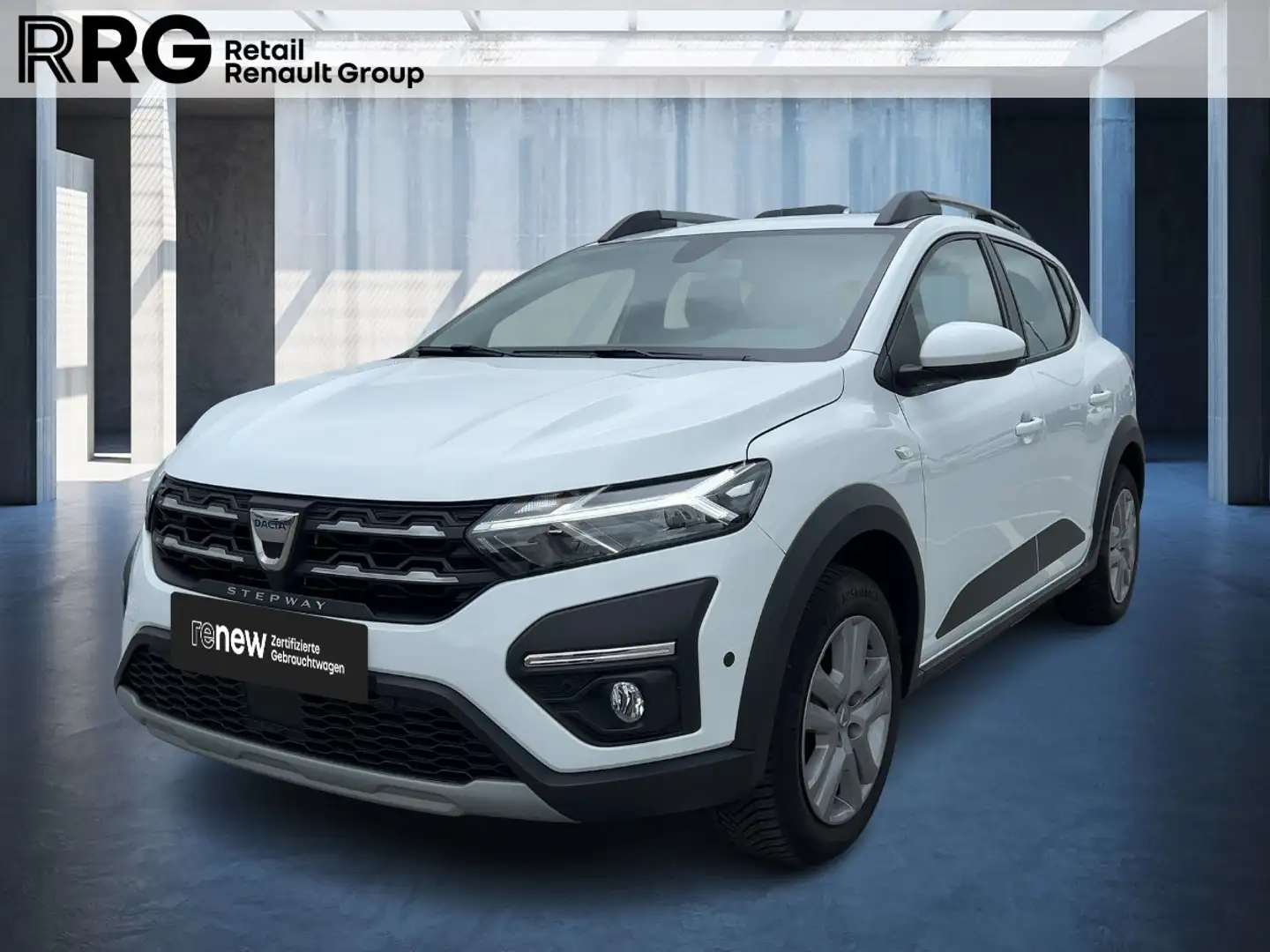 Dacia Sandero Rückfahrkamera Weiß - 1