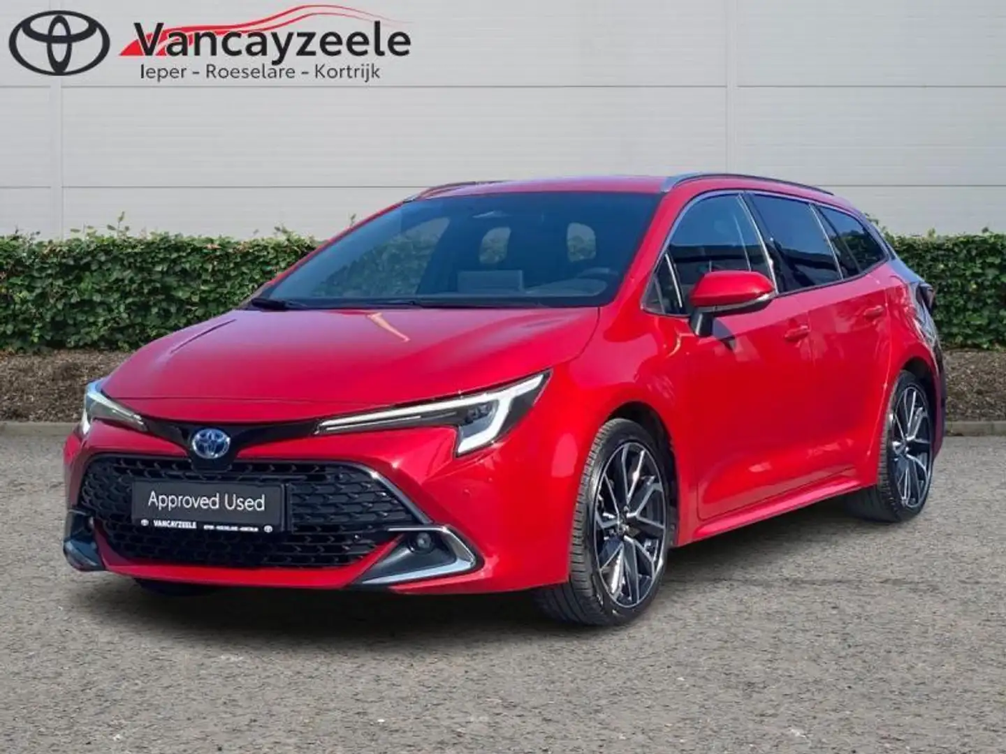Toyota Corolla TS+Premium+cam+nav+sens V&A Rood - 1