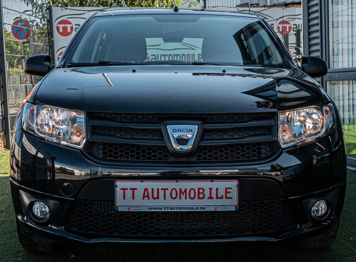 Dacia Sandero II Ambiance |1.HAND|KLIMA|AUTOGAS Schwarz - 2