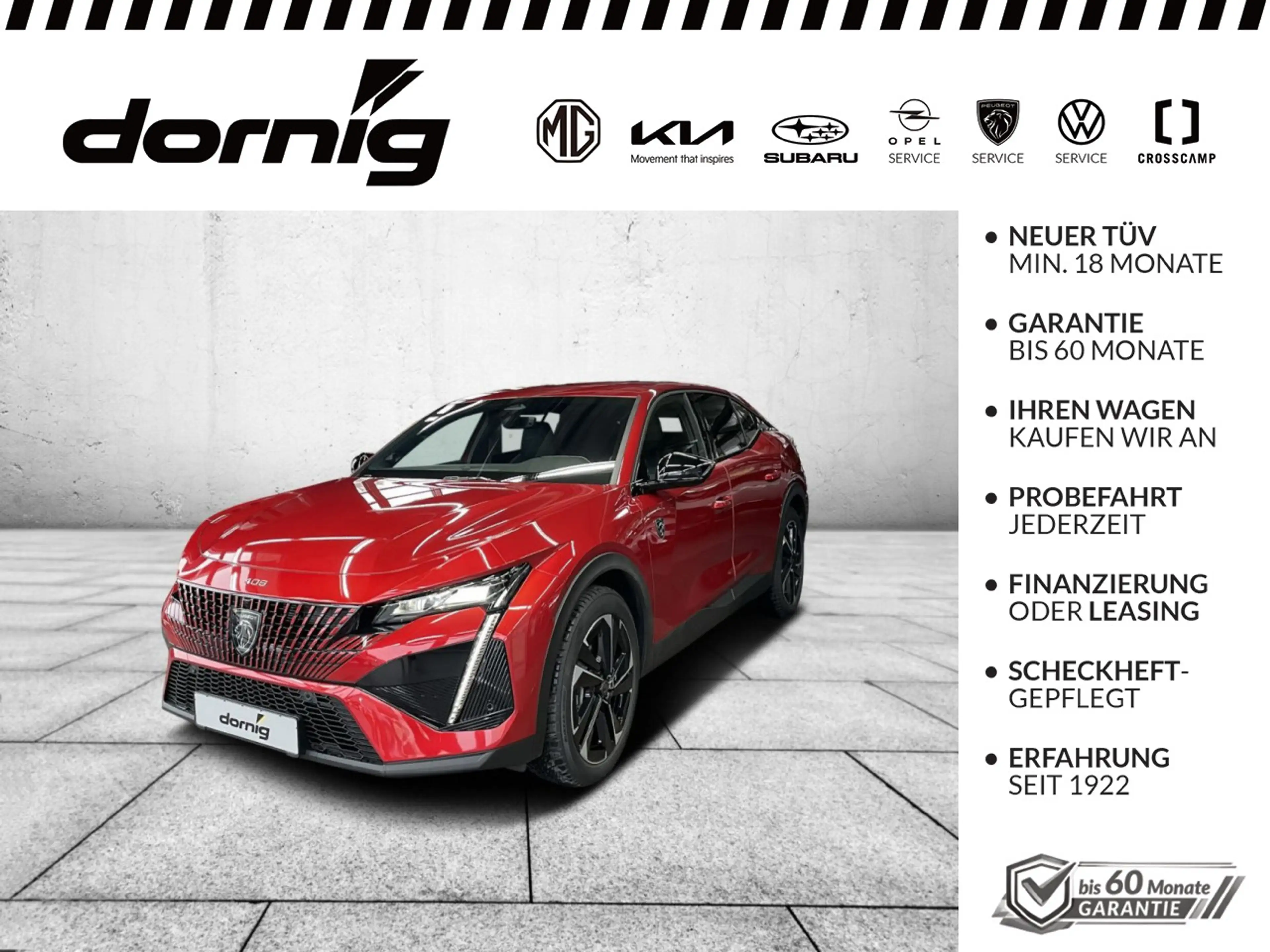 Peugeot 408 GT Plug-In Hybr. 225 e-EAT 8
