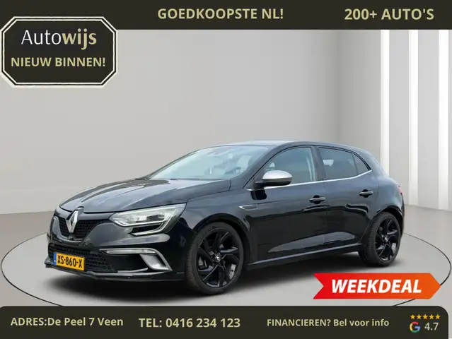 Renault Megane 1.6 TCe GT|AUT|205PK|PDC|NAVI|LED|HUD|Stoelverw